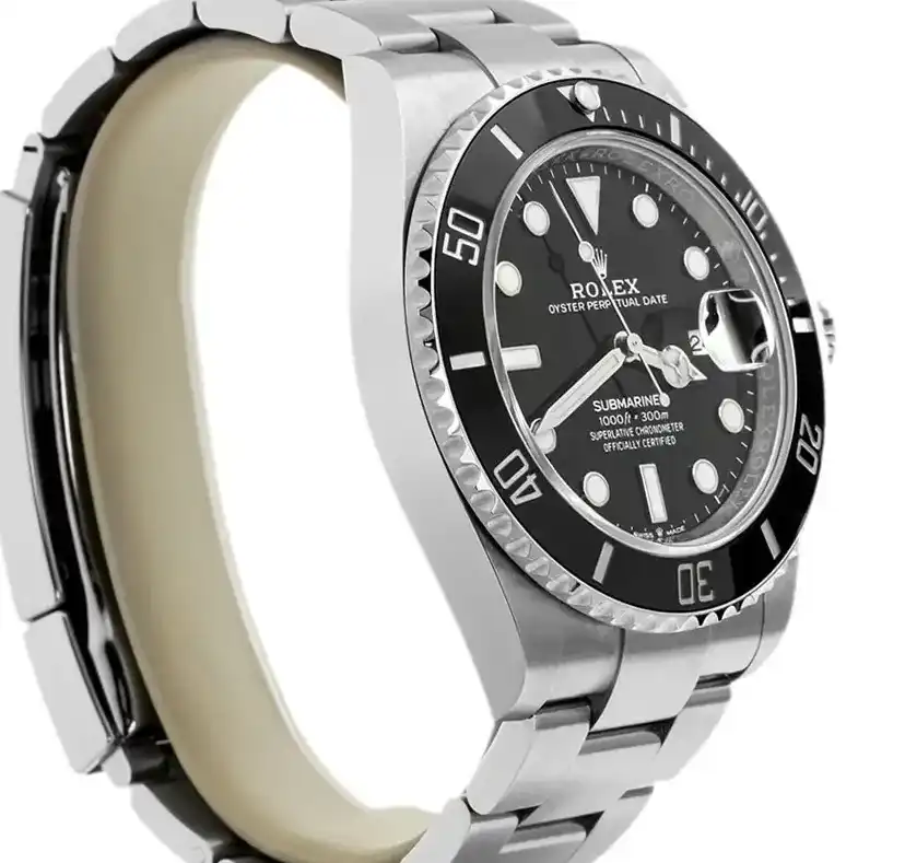 Prestigious Jewelrys Stainless Steel Rolex Submariner 126610LN