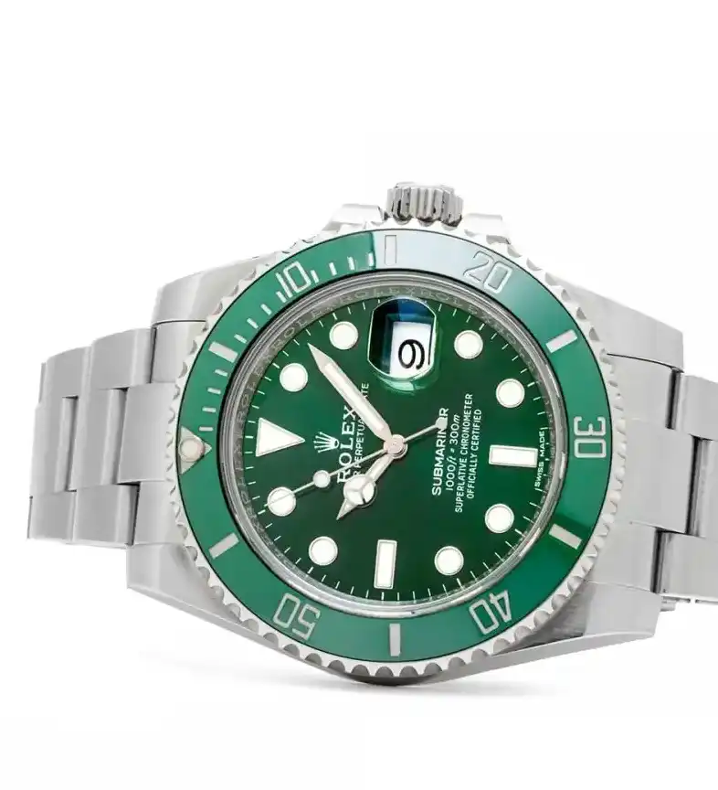 PrestigiousJewelrys Rolex Submariner 116610LV Green