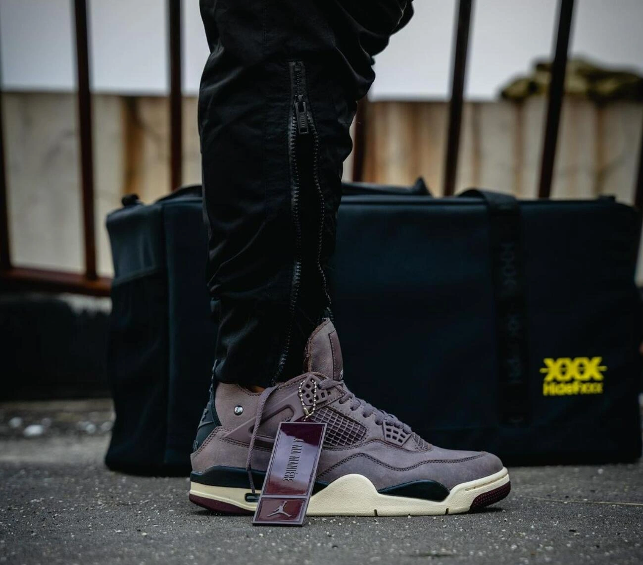 A Ma Maniere x Air Jordan 4 Violet Ore