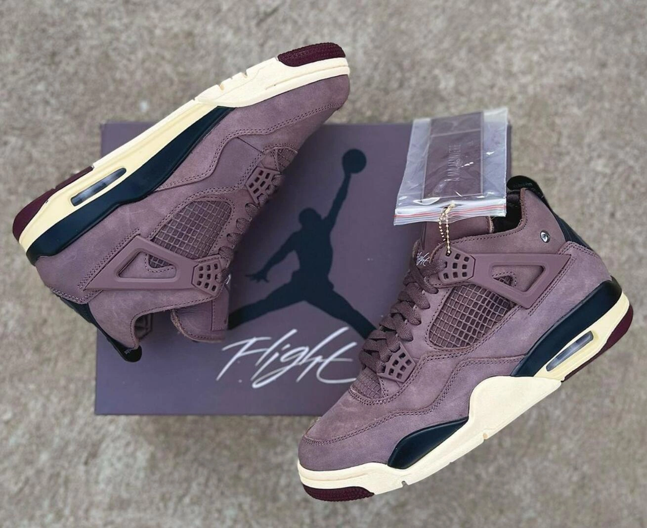 A Ma Maniere x Air Jordan 4 Violet Ore