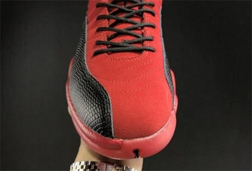 AIR JORDAN 12 LOW “RED SUEDE”-2017-1