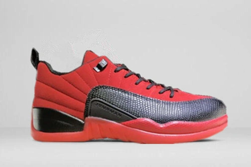 AIR JORDAN 12 LOW “RED SUEDE”-2017-1