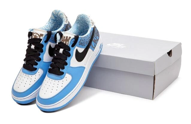 Air Force 1 Black Blue