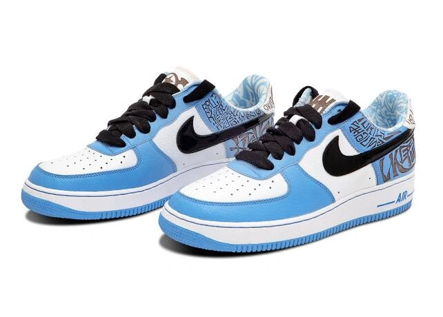 Air Force 1 Black Blue