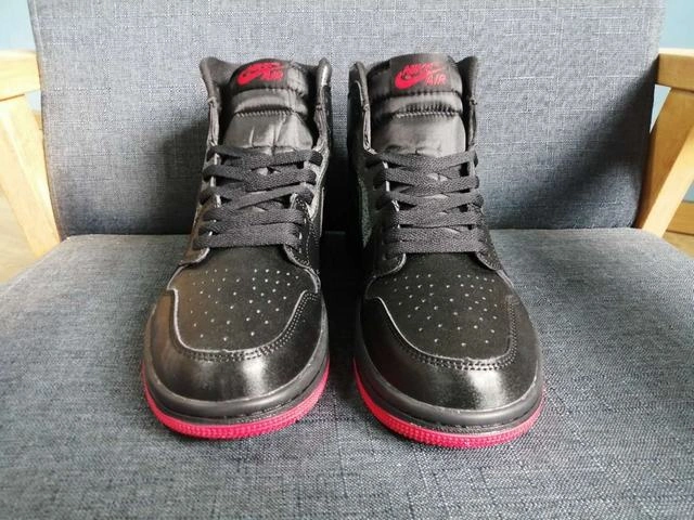 Affordable Air Jordan 1 Black Metal Red-1