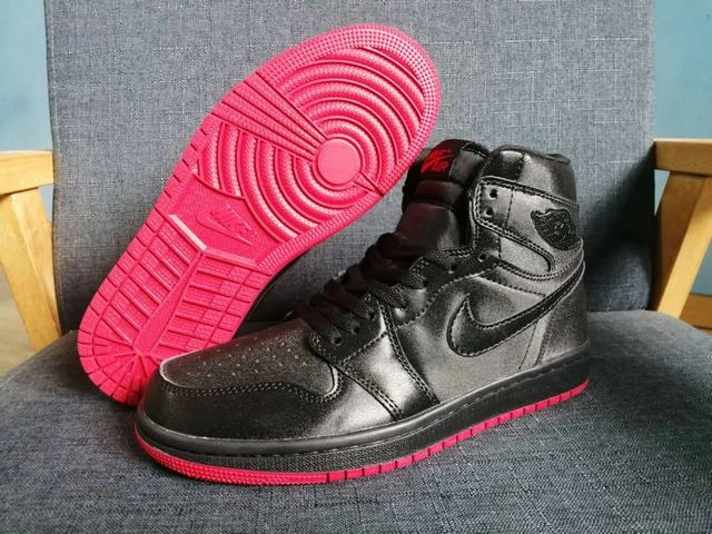 Air Jordan 1 Black Metal Red-1