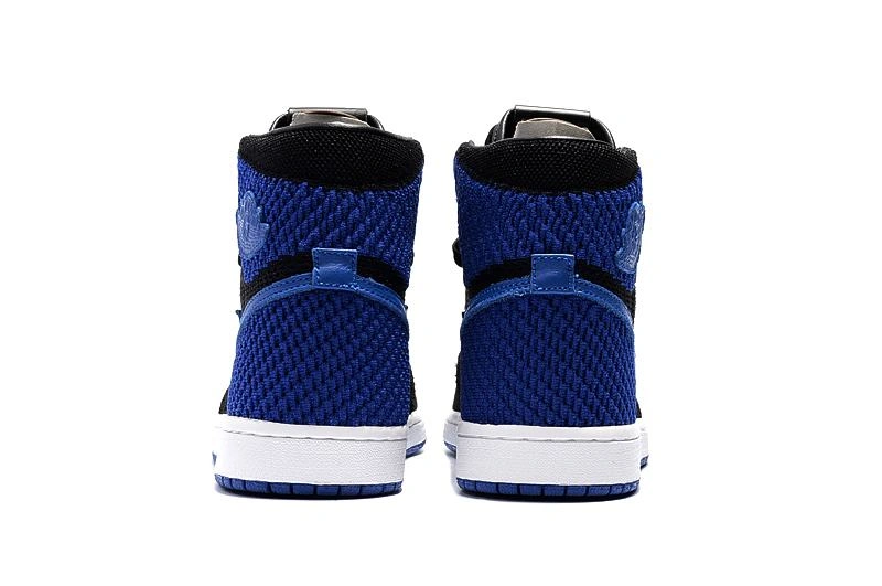 Cheap Air Jordan 1 Blakc Blue-01