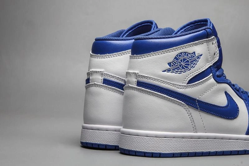 Cheap Air Jordan 1 Blue White-1