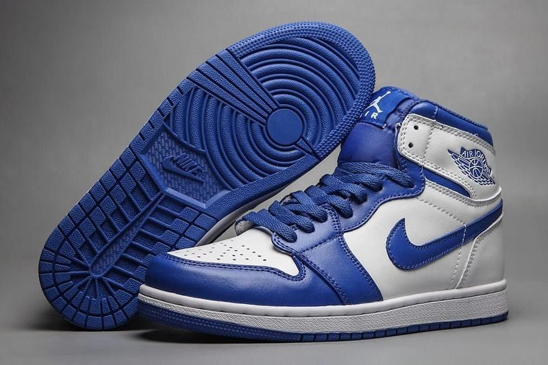 Air Jordan 1 Blue White-1