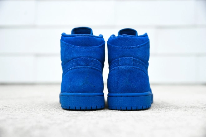 Air Jordan 1 High Blue Suede-1