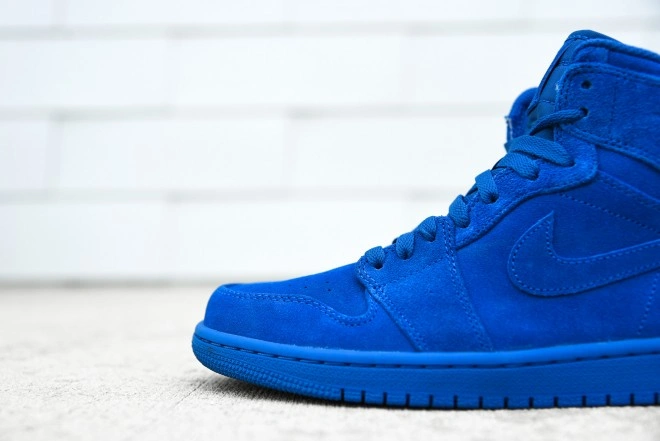 Air Jordan 1 High Blue Suede-1