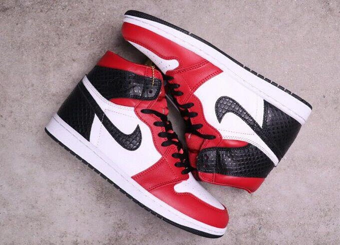 Affordable Air Jordan 1 High OG Satin Snake-1