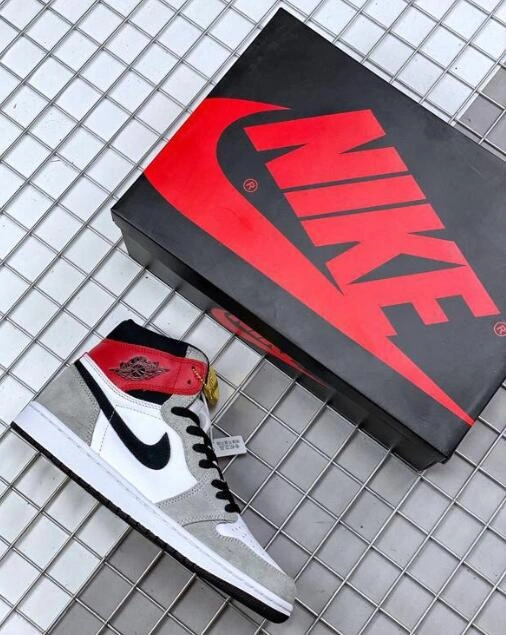 Affordable Air Jordan 1 Light Smoke Grey-1