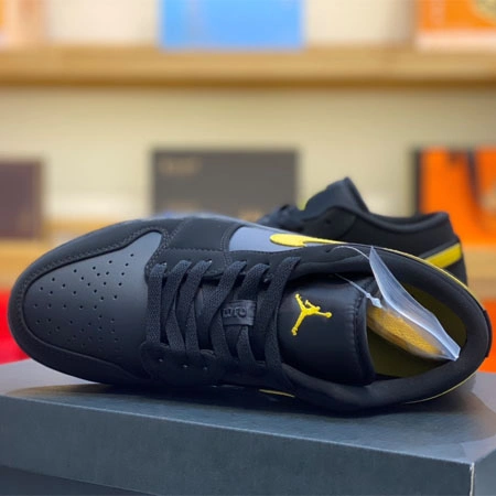 Air Jordan 1 Low Black University Gold