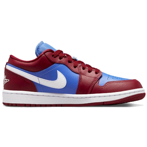 Air Jordan 1 Low Burgundy Blue