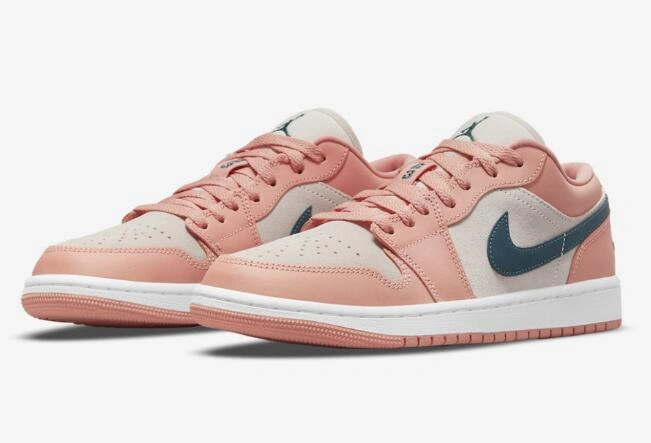 Air Jordan 1 Low GS Light Madder Root
