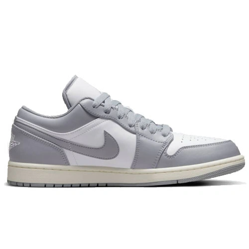 Air Jordan 1 Low Stealth and White