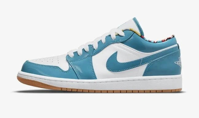 Cheap Air Jordan 1 Low White Blue