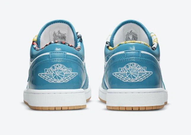 Cheap Air Jordan 1 Low White Blue