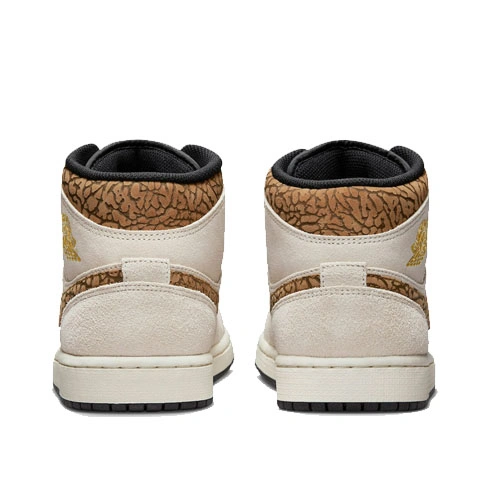 Air Jordan 1 Mid Brown Elephant