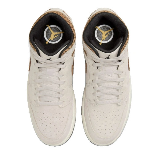Air Jordan 1 Mid Brown Elephant