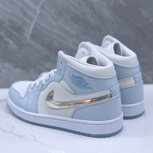 Air Jordan 1 Mid Glitter Swoosh