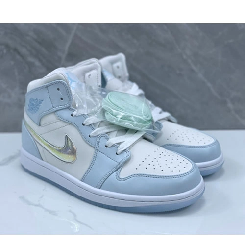Air Jordan 1 Mid Glitter Swoosh