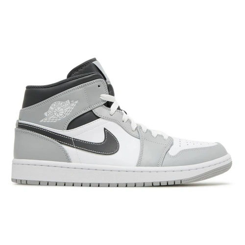 Air Jordan 1 Mid Light Smoke Grey