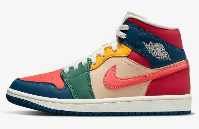 Air Jordan 1 Mid Multi-Color