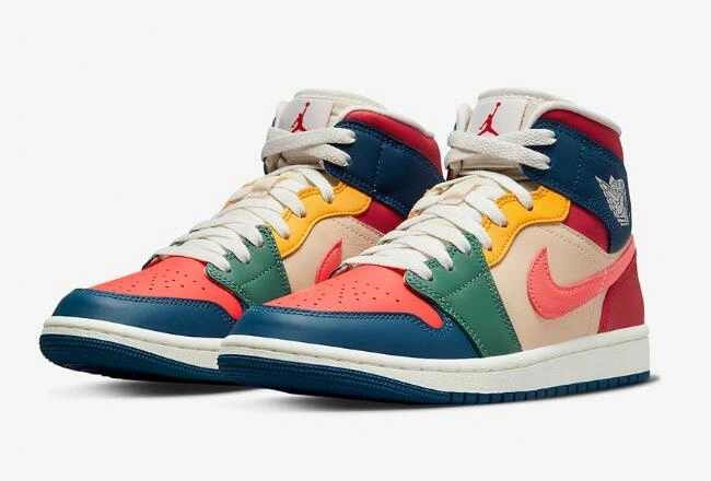 Air Jordan 1 Mid Multi-Color
