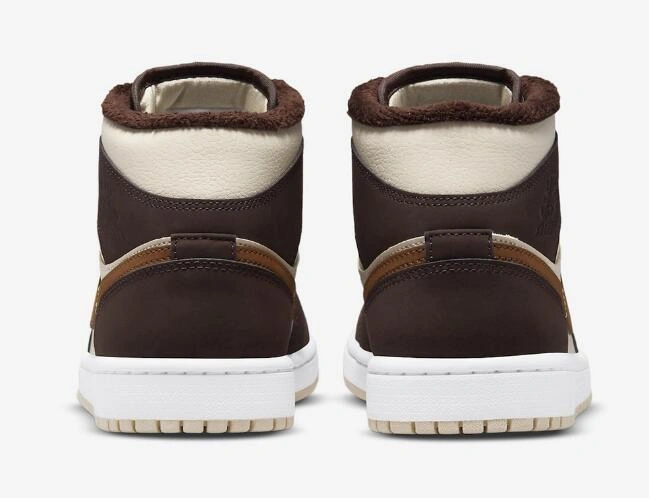 Air Jordan 1 Mid Pink Brown