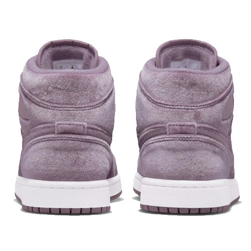 Cheap Air Jordan 1 Mid Purple Velvet