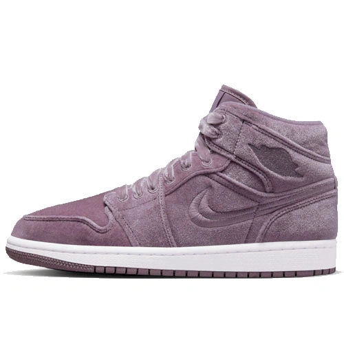 Cheap Air Jordan 1 Mid Purple Velvet