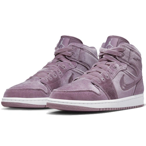 Air Jordan 1 Mid Purple Velvet