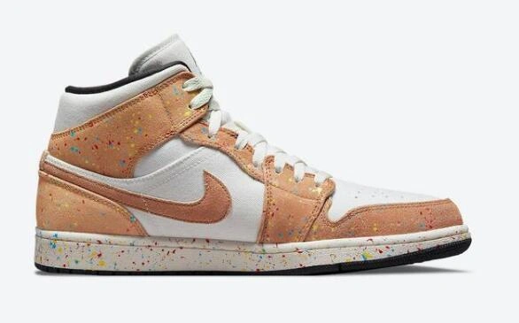 Affordable Air Jordan 1 Mid SE Brushstroke