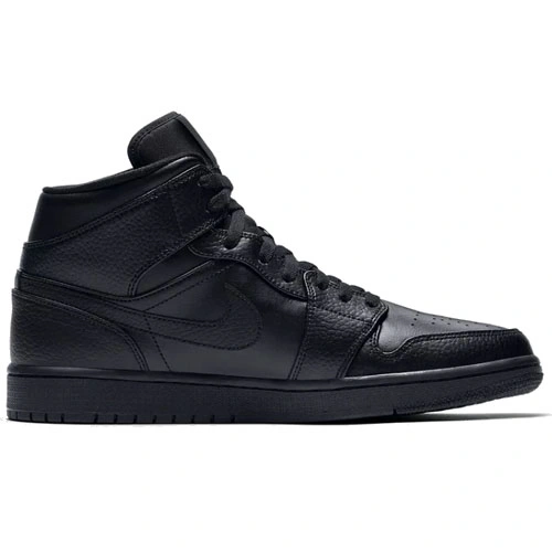 Air Jordan 1 Mid TripleBlack