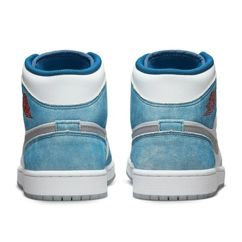 Cheap Air Jordan 1 Mid White Blue