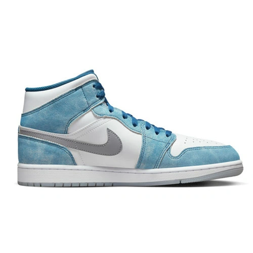 Air Jordan 1 Mid White Blue