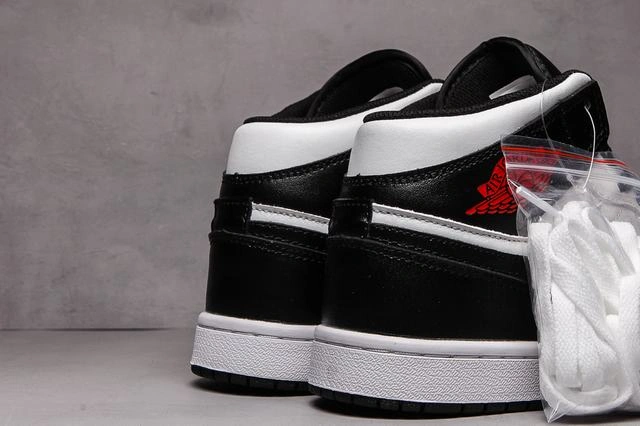 Cheap Air Jordan 1 Retro Black Red-1