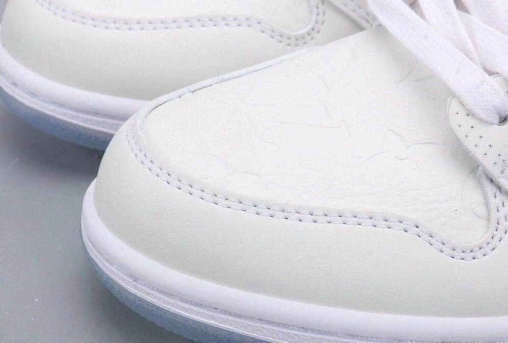 Cheap Air Jordan 1 Retro White Purple-1