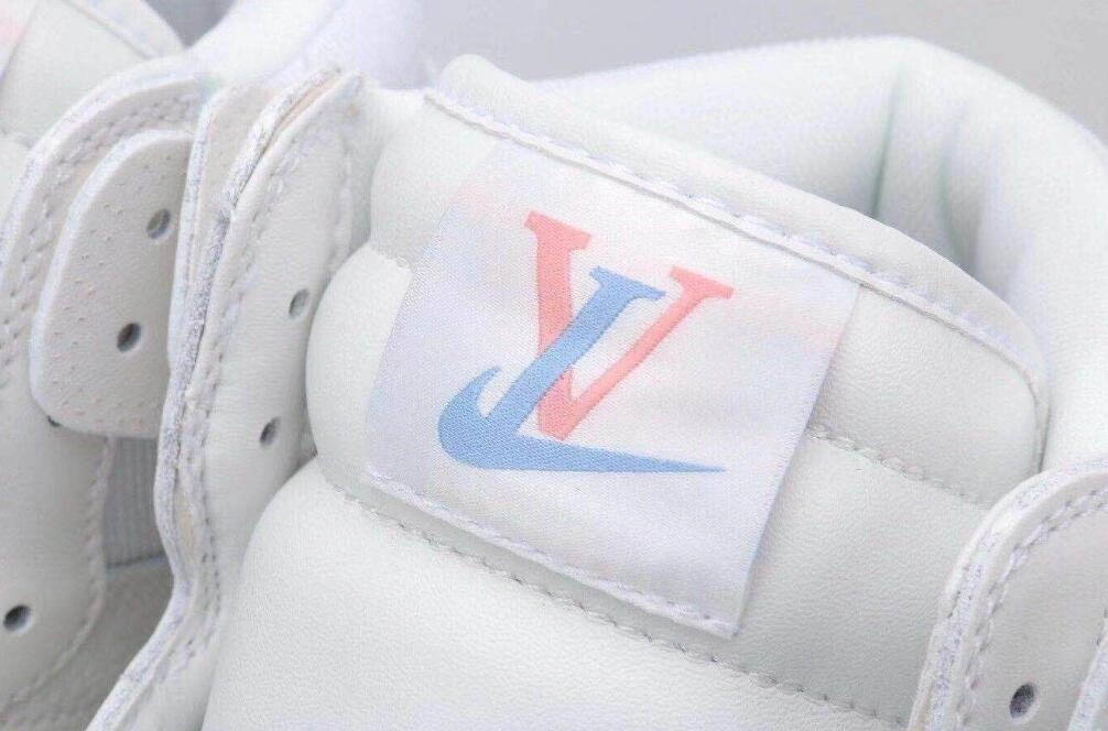 Cheap Air Jordan 1 Retro White Purple-1