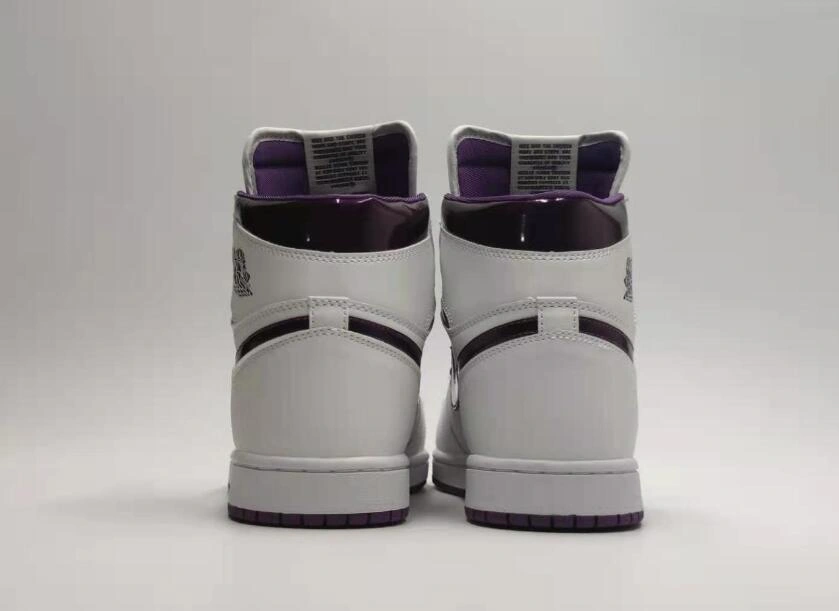 Air Jordan 1 White Purple Grape