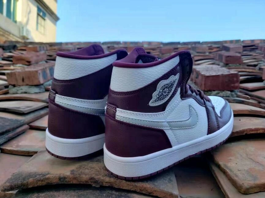 Cheap Air Jordan 1 White Purple