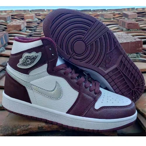 Air Jordan 1 White Purple