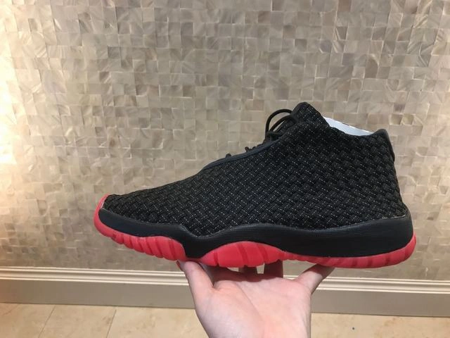 Air Jordan 11 Black Red Woven -1
