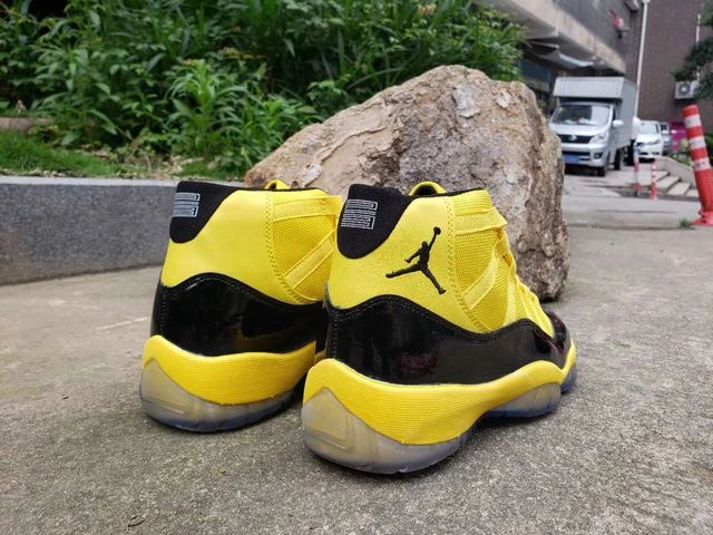 Air Jordan 11 Bumblebee Yellow Black-1
