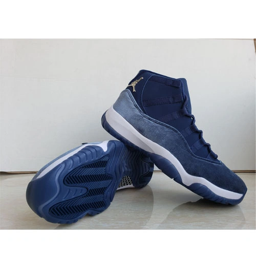 Air Jordan 11 Dark Blue Fleece
