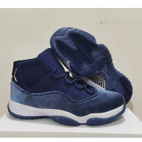 Air Jordan 11 Dark Blue Fleece