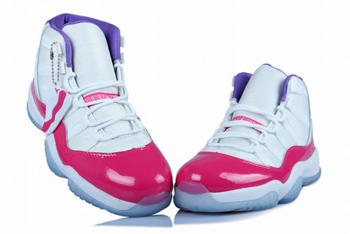 Air Jordan 11 For Women White Pink