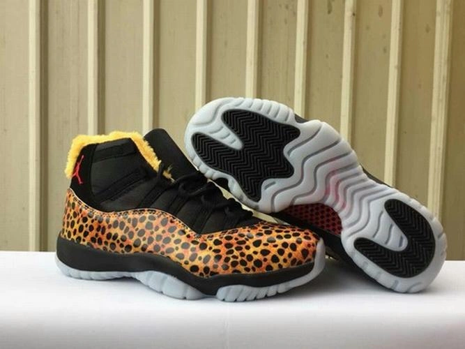 Air Jordan 11 Gold Leopard-1